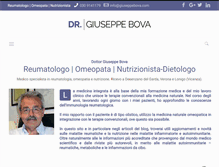 Tablet Screenshot of giuseppebova.com